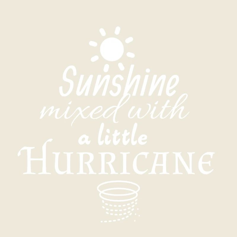 Soleil mélangé avec un peu de l'ouragan