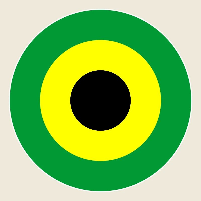 Jamaika Jamaica Reggae & Ska Mod Target