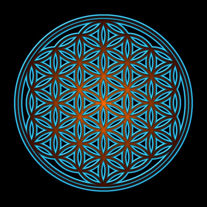 Blume des Lebens - Schutz Symbol - Energetisierung