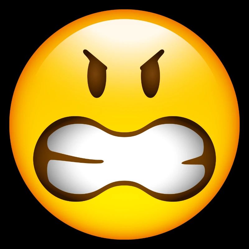 Smiley Glossy Anger