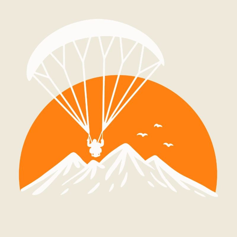 Paramotoring Rétro Design