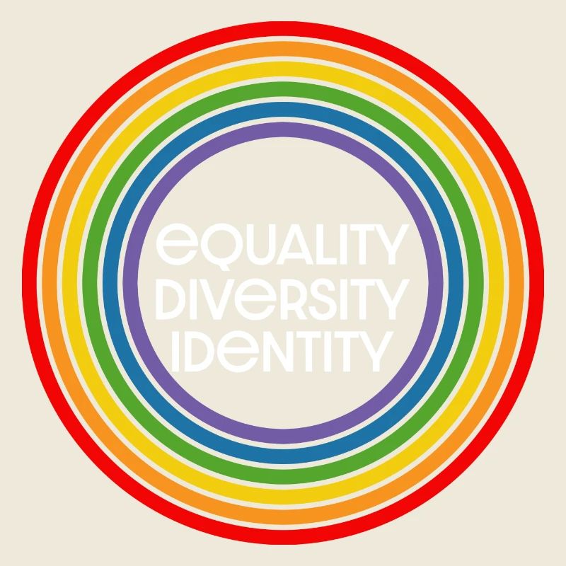 égalité diversité identité chemise noire