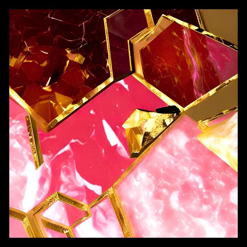 Marble rose gold texture