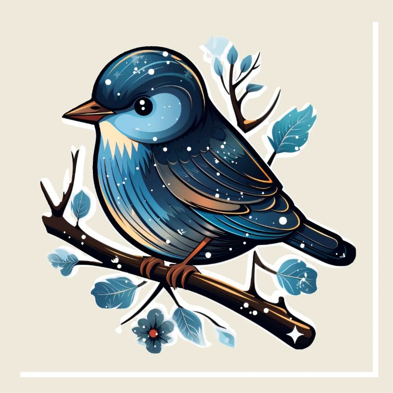 Snow plumage