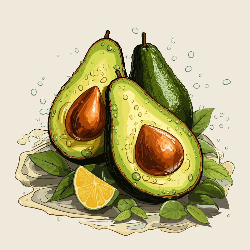 Avocado - Illustration