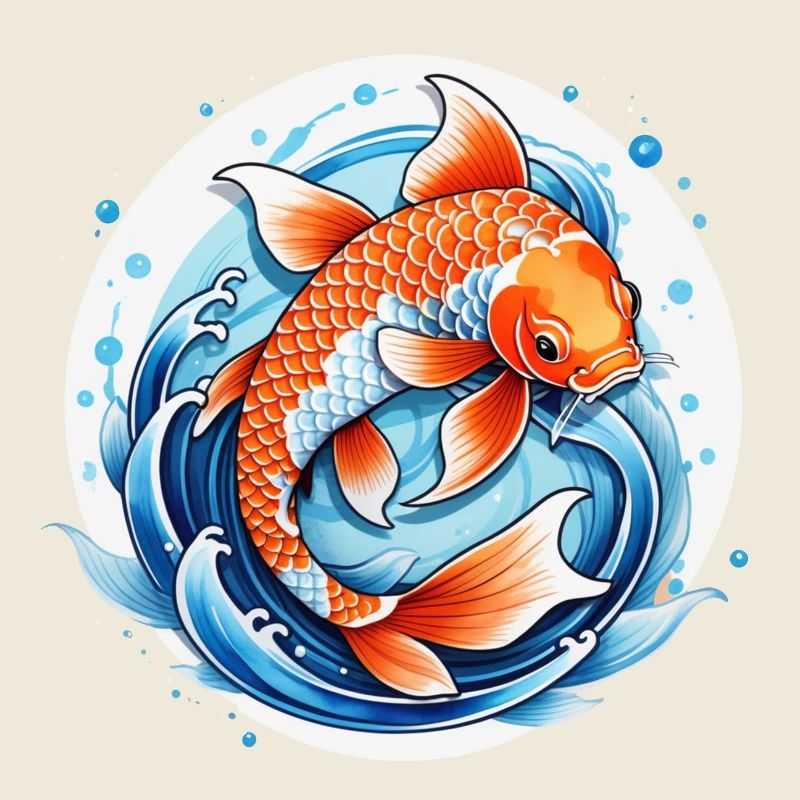 Koi Carp - Japanese Fish