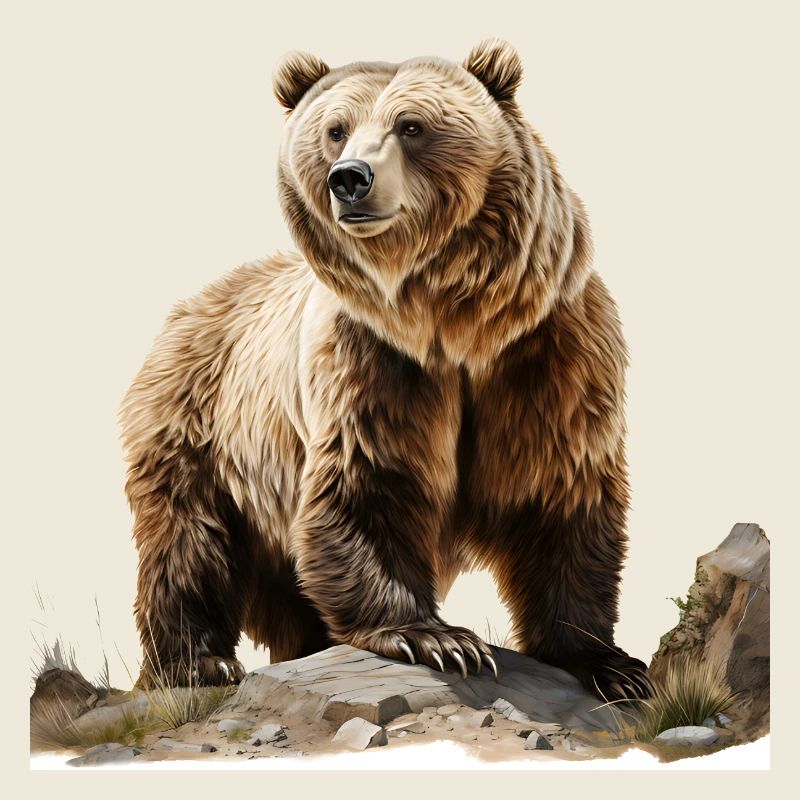 L’ours brun est un grand prédateur redoutable
