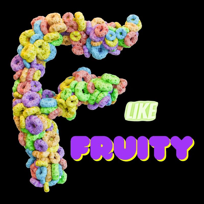 F like fruity - bunte Cornflakes