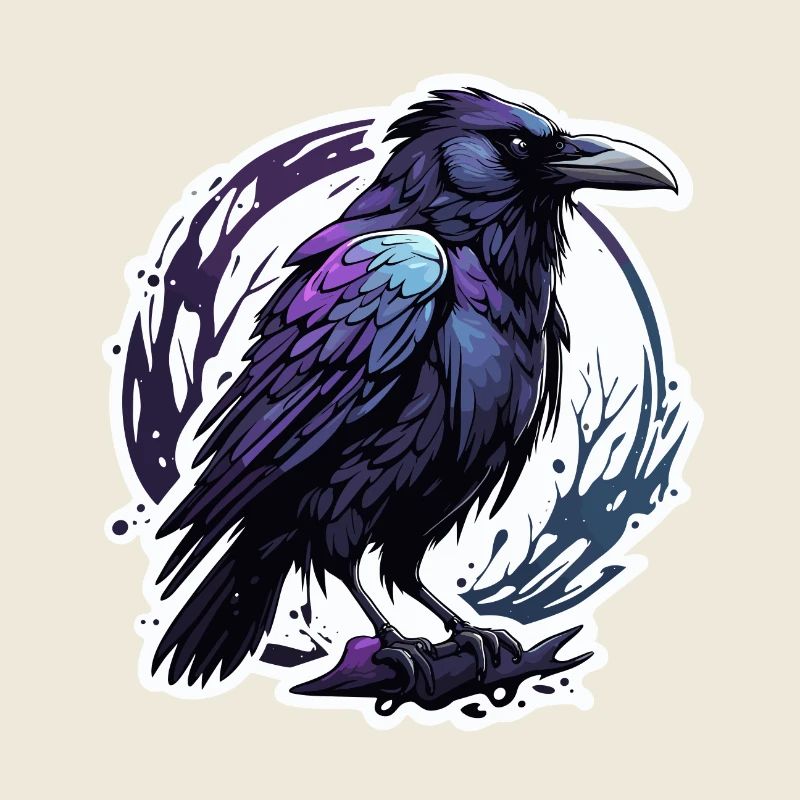 Rabe / Vogel / Tier / fliegen / Federn / Flügel