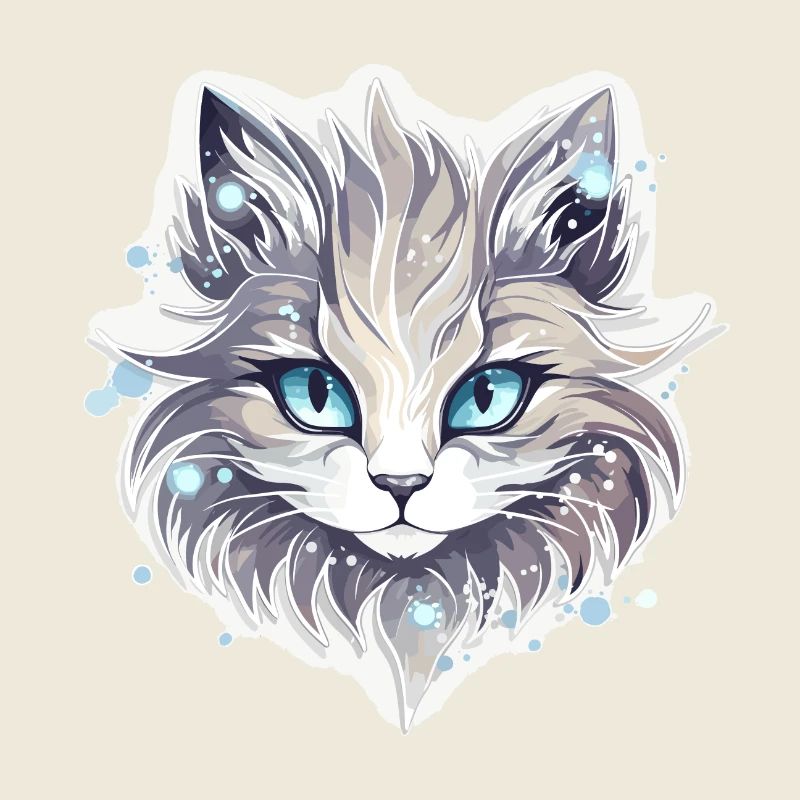 Katze - Illustration