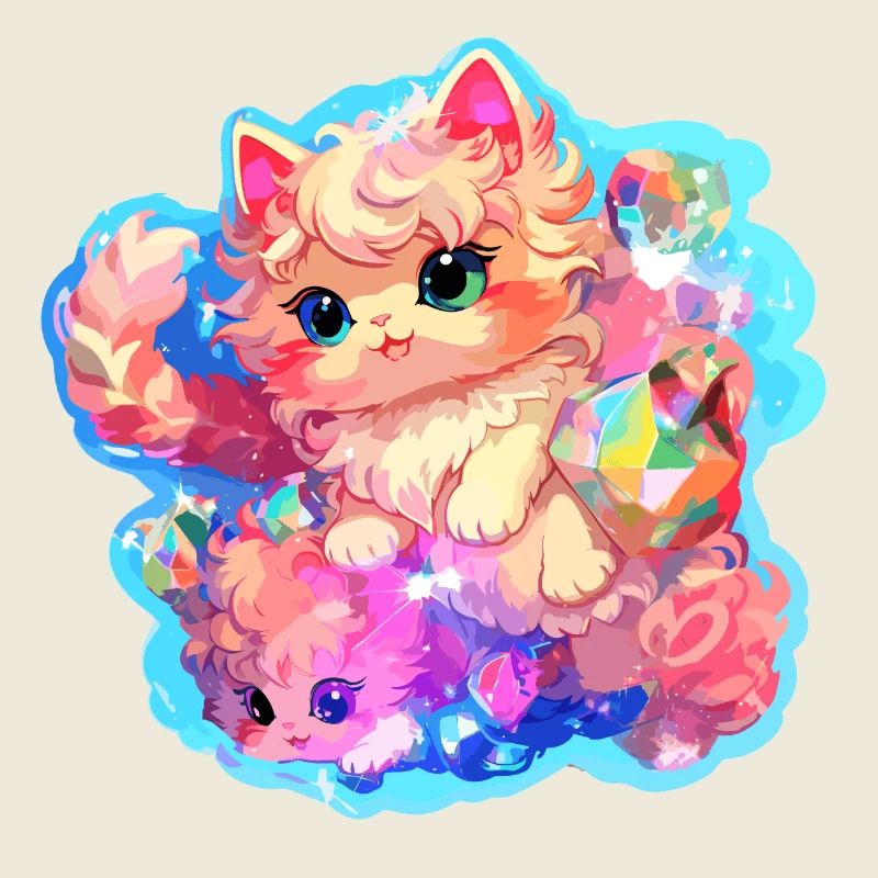 Katze - Illustration