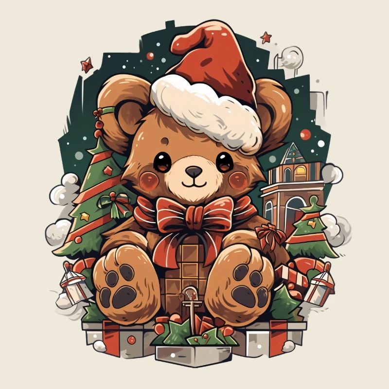 christmas teddy 2