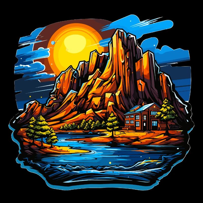 Paysage - Illustration