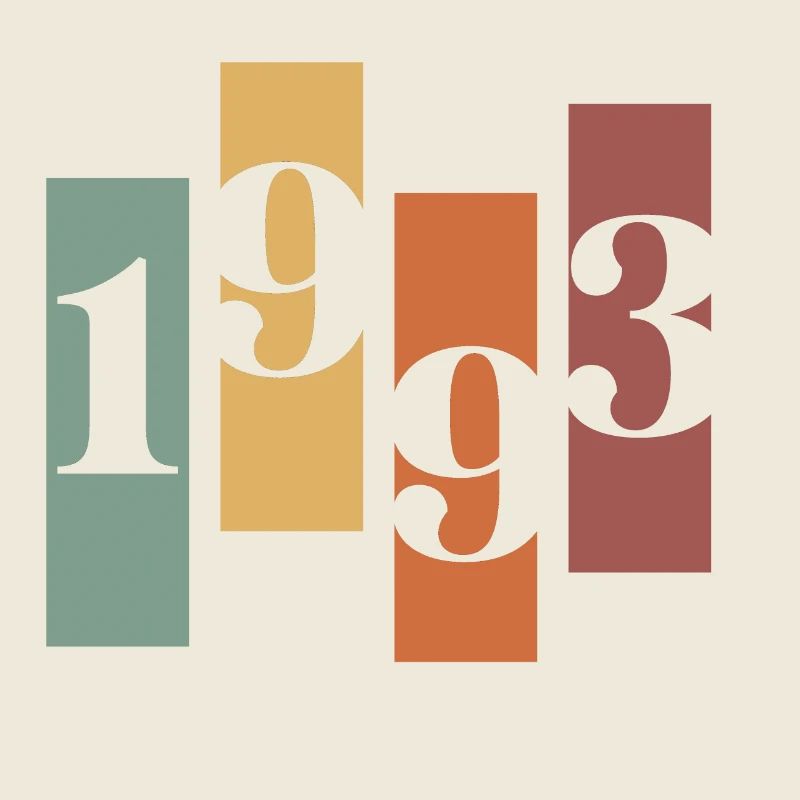 1993 Vintage Retro