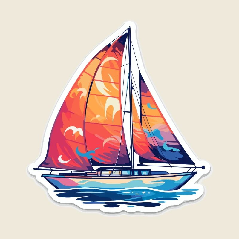 Sailboat - illustration