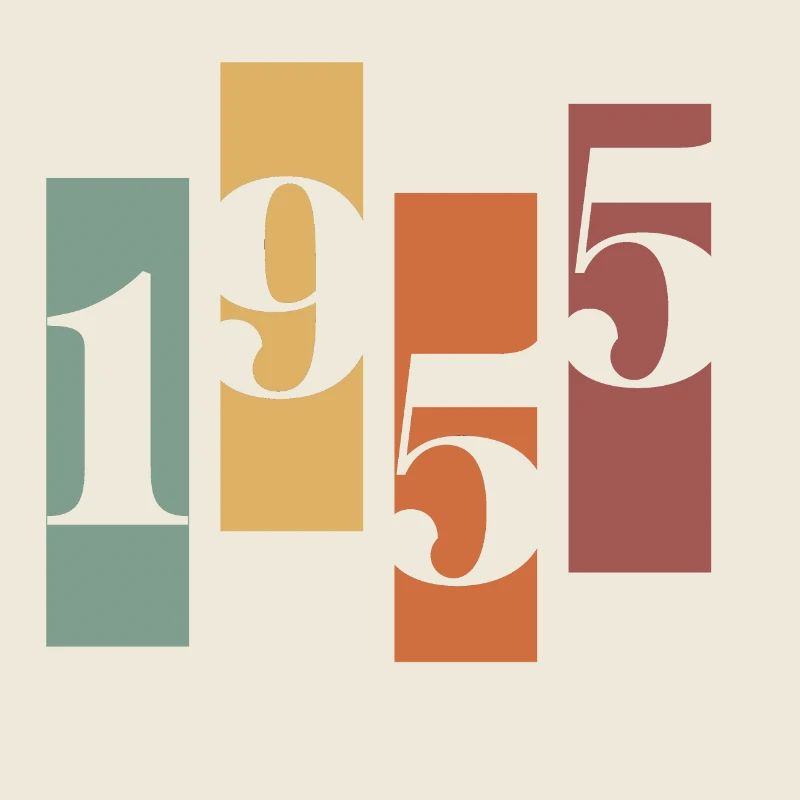 1955 Vintage Retro