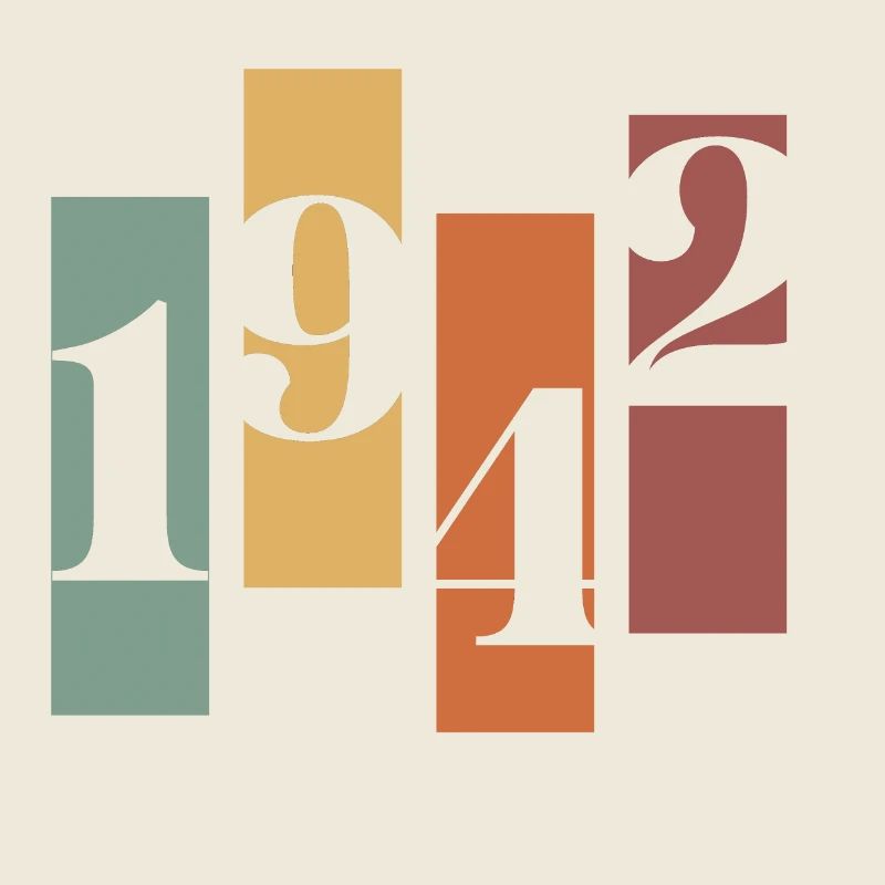 1942 Vintage Retro
