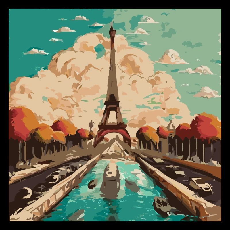 La Tour Eiffel à Paris