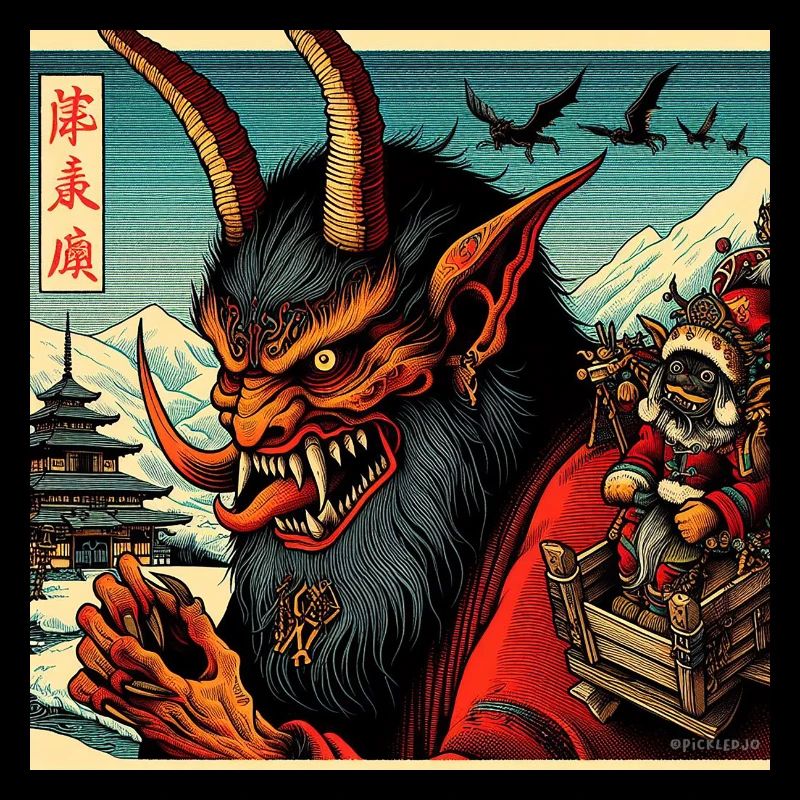 Krampus - Style Japonais