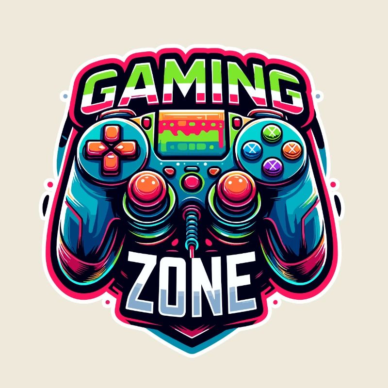 Gaming Zone - Controller Illustration