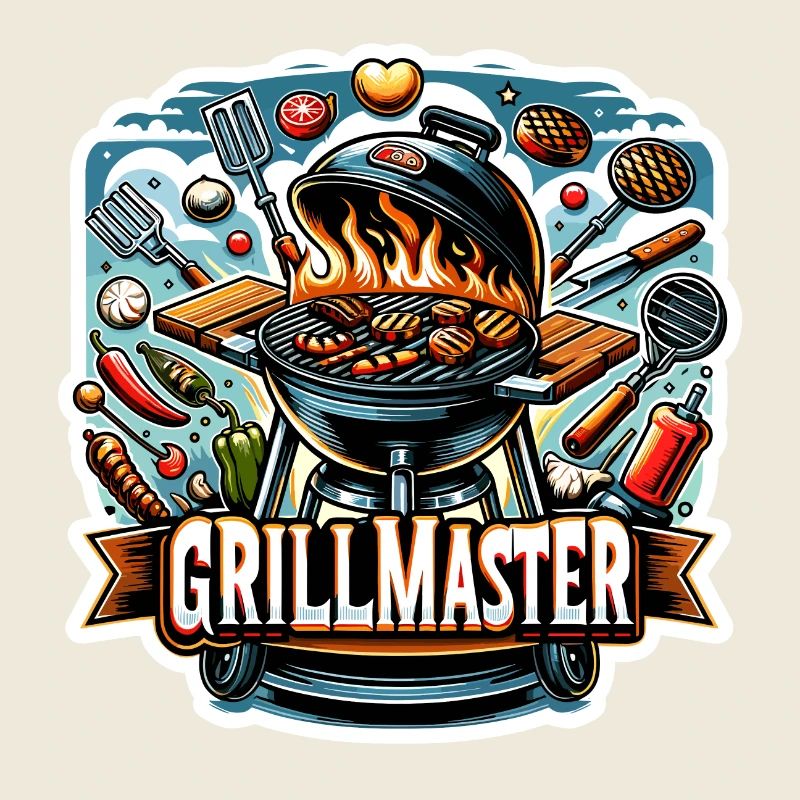 GrillMaster - Grill Illustration