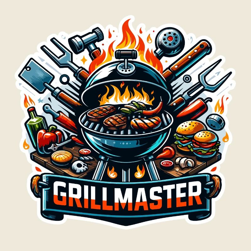 GrillMaster - Grill Illustration