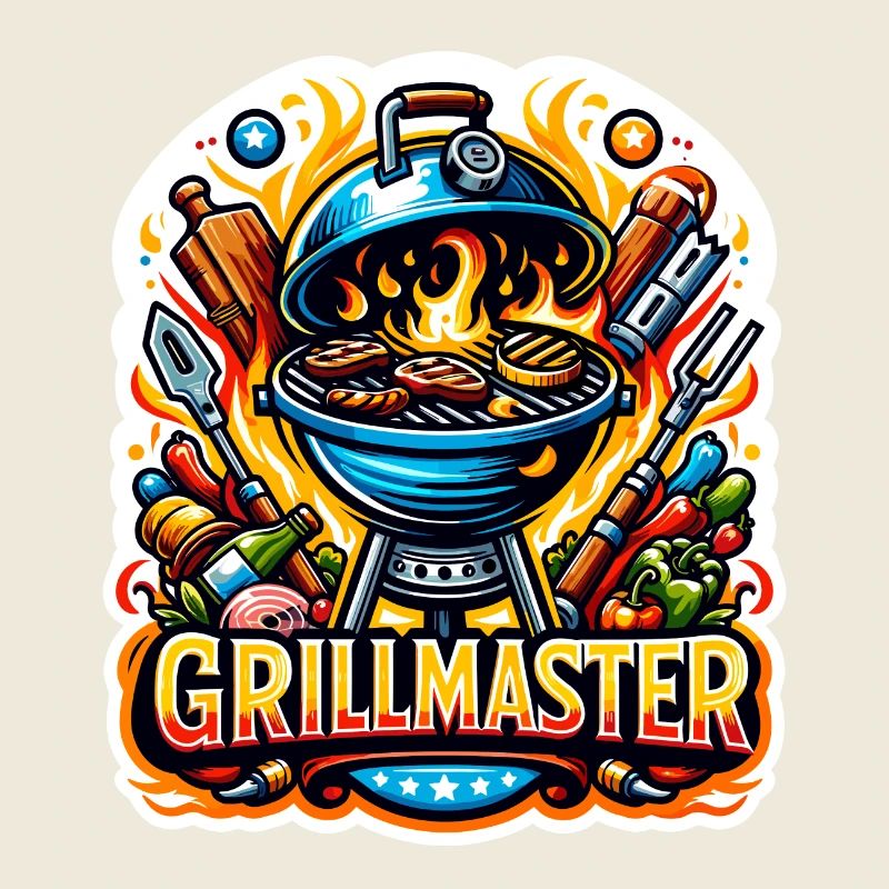 GrillMaster - Grill Illustration