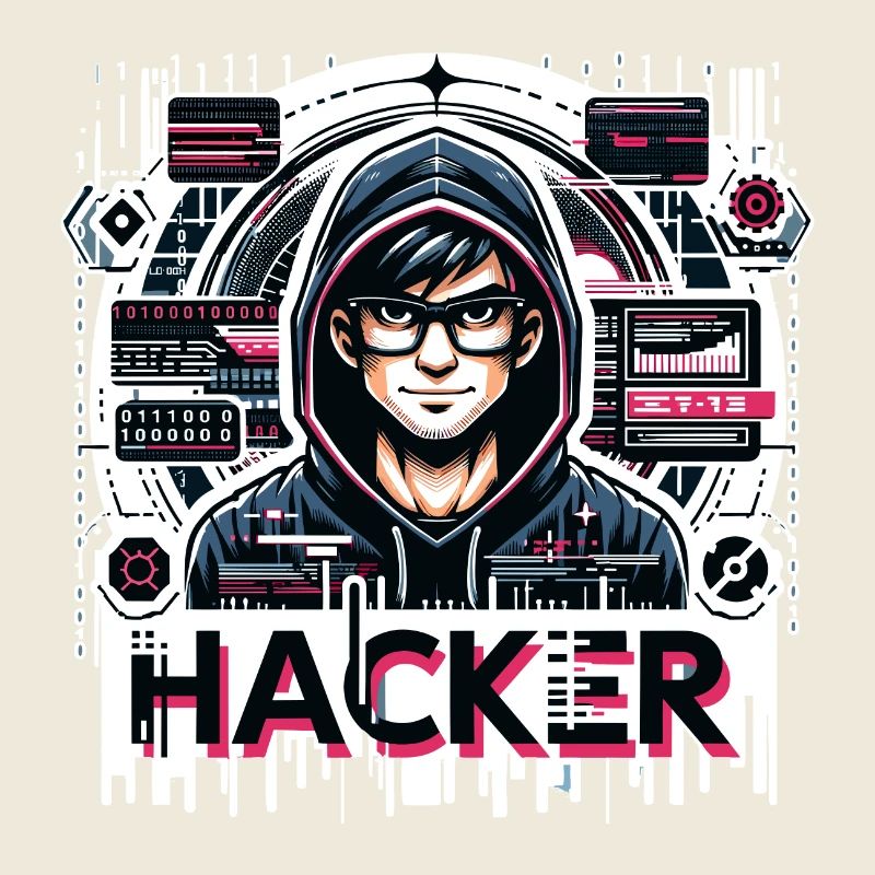 Hacker - Illustration