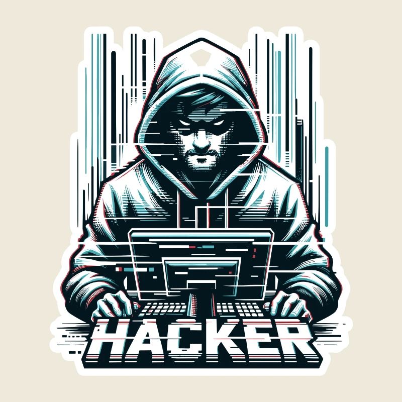 Hacker - Illustration