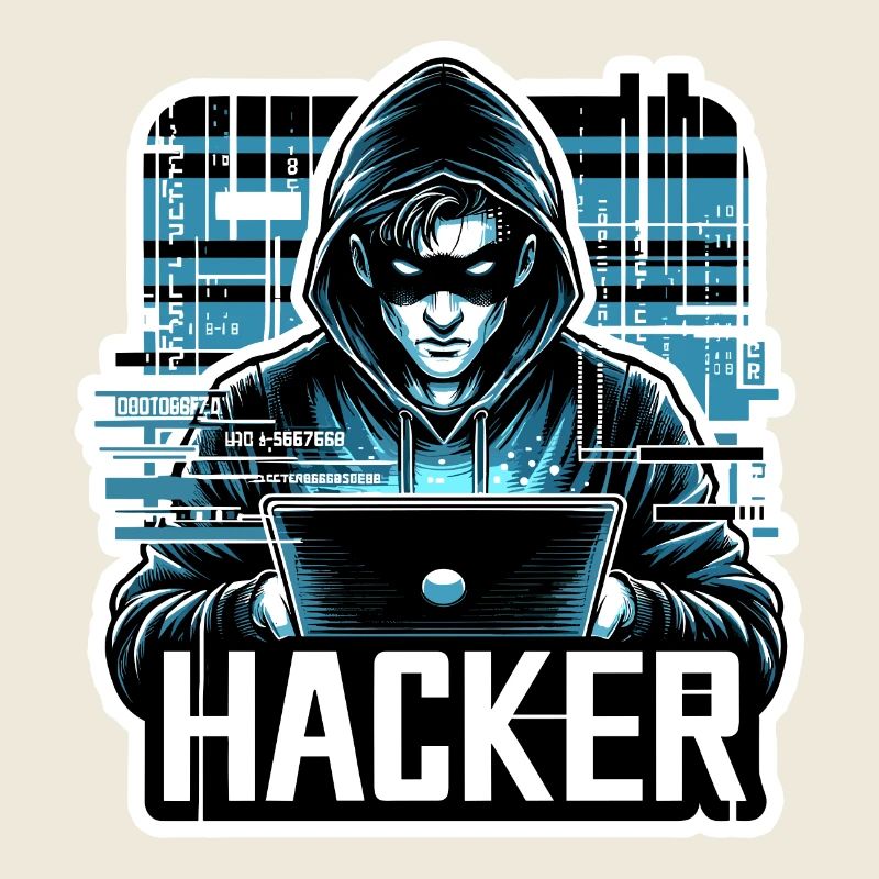 Hacker - Illustration