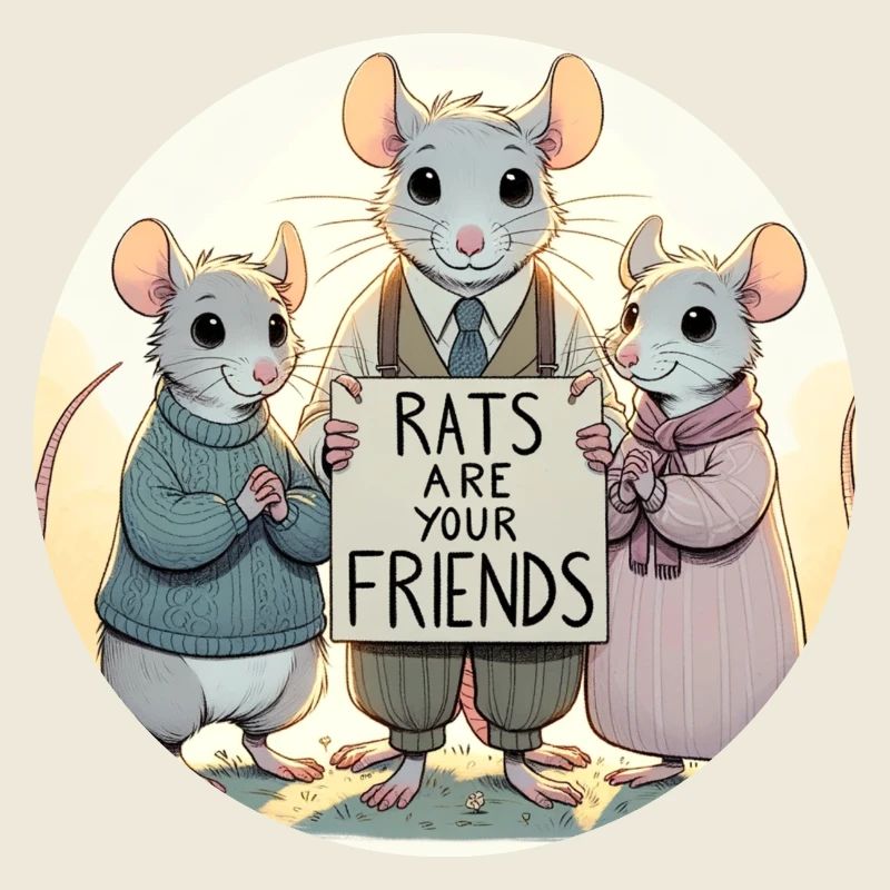 Rats are friends