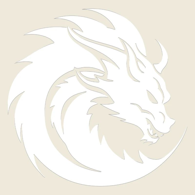 Fantasy Drache Anime Drachenkopf Mythisches Reptil