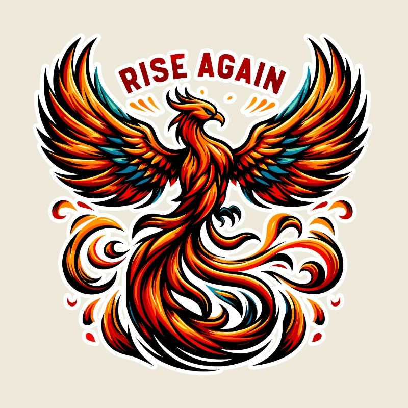 Rise Again - Illustration de Phénix