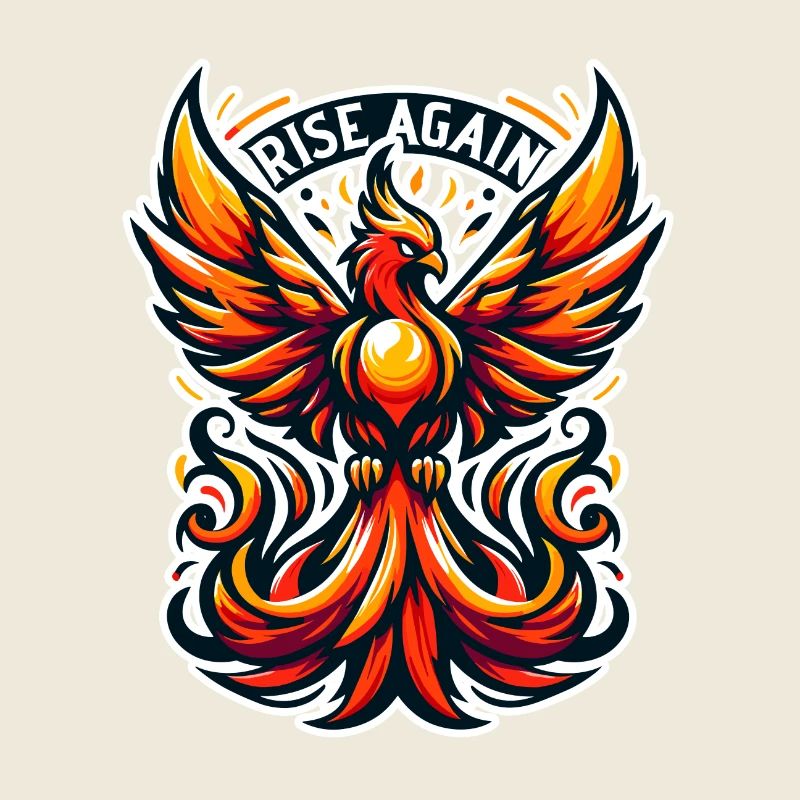 Rise Again - Illustration de Phénix