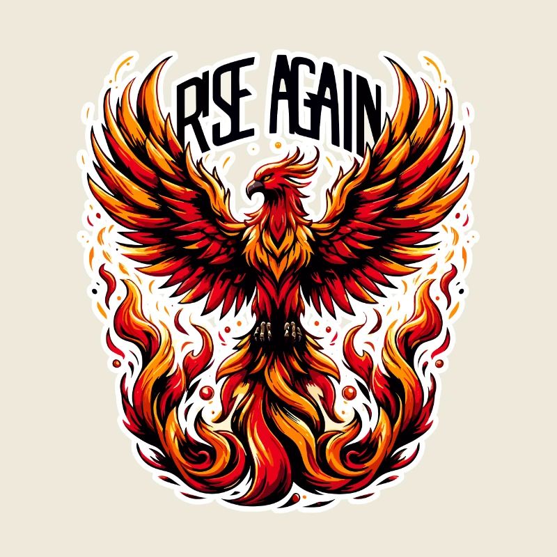 Rise Again - Illustration de Phénix