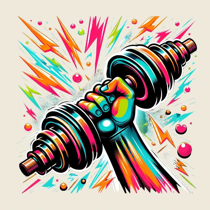 Galaktischer Energie-Blaster: Sci-Fi Kunst