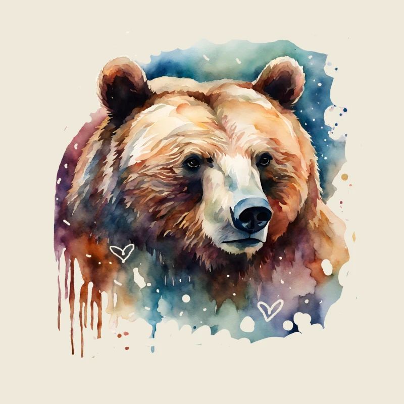 Bär Krafttier Lebenskraft Mut Instinkt