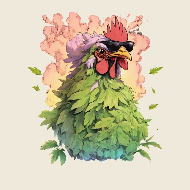 Clucky Chuckles: Urkomisches Hühnchen-T-Shirt