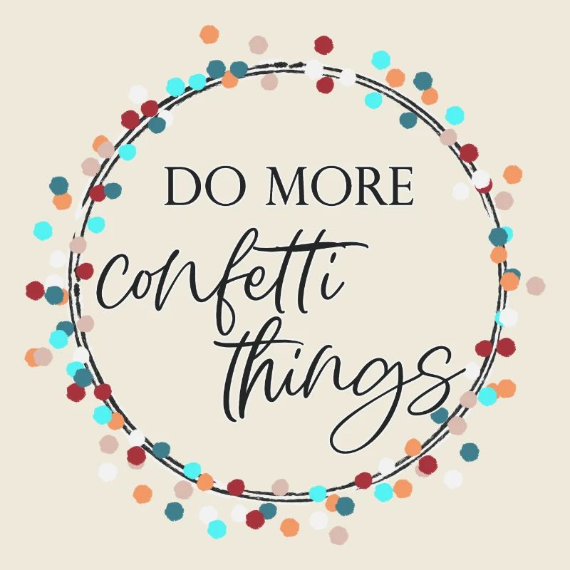 Faire plus de confettis