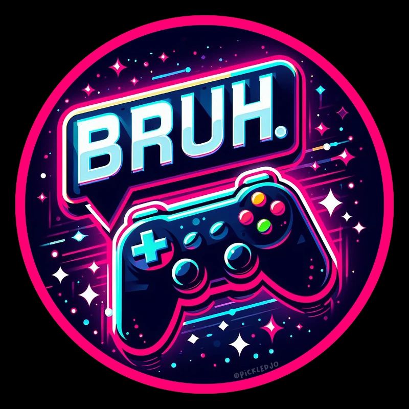 Bruh - Gamer-Logo