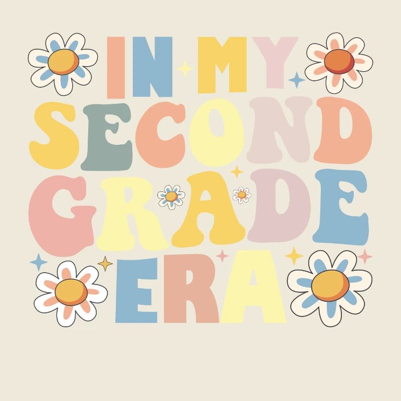 Teacher Student 2nd Grade In My Second Grade Era