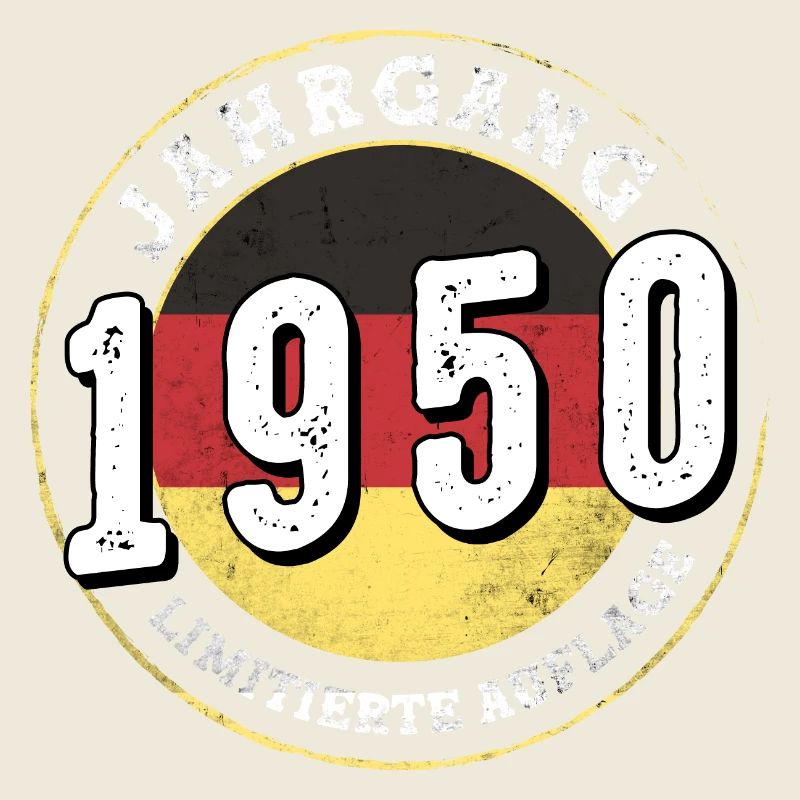 Jahrgangs 1950 Limitierte Auflage 74 ans
