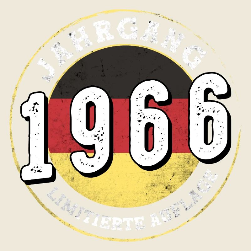 Jahrgangs 1966 58 years old Vintage 1966