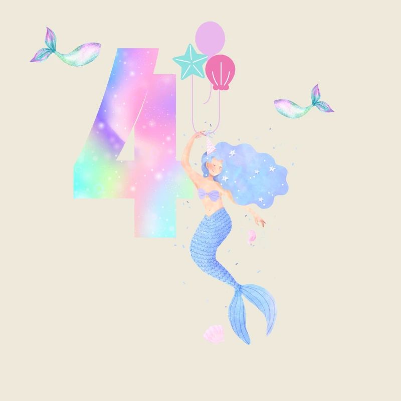 4e anniversaire sirène