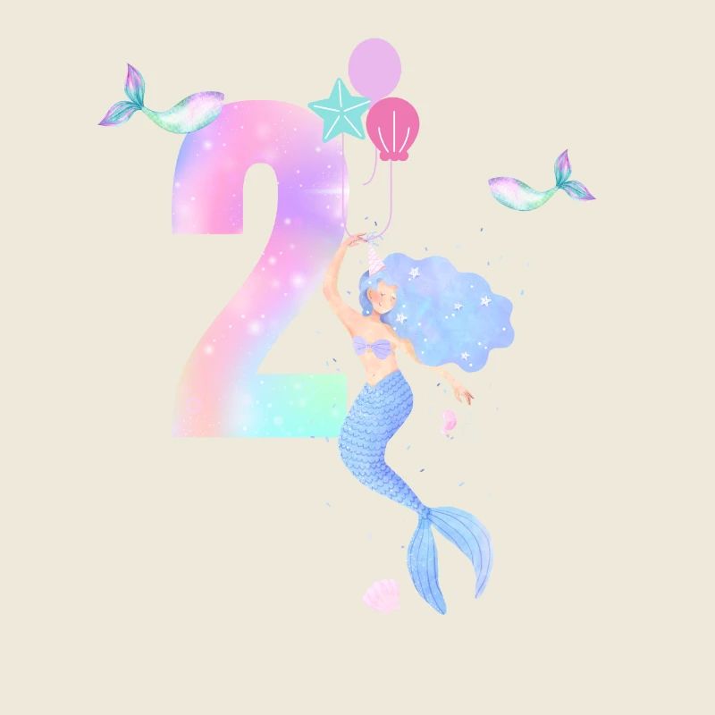 2nd Anniversary Mermaid