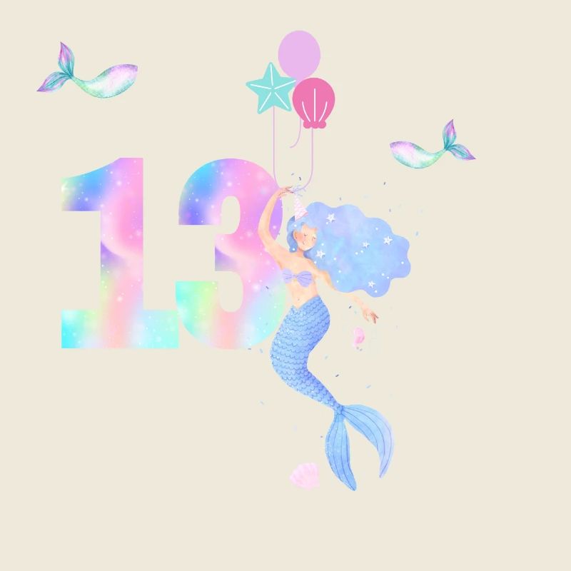 13th Birthday Mermaid