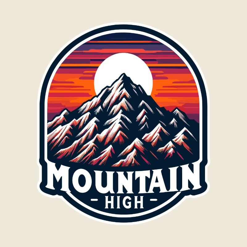Montagne Haut - Illustration de Berg