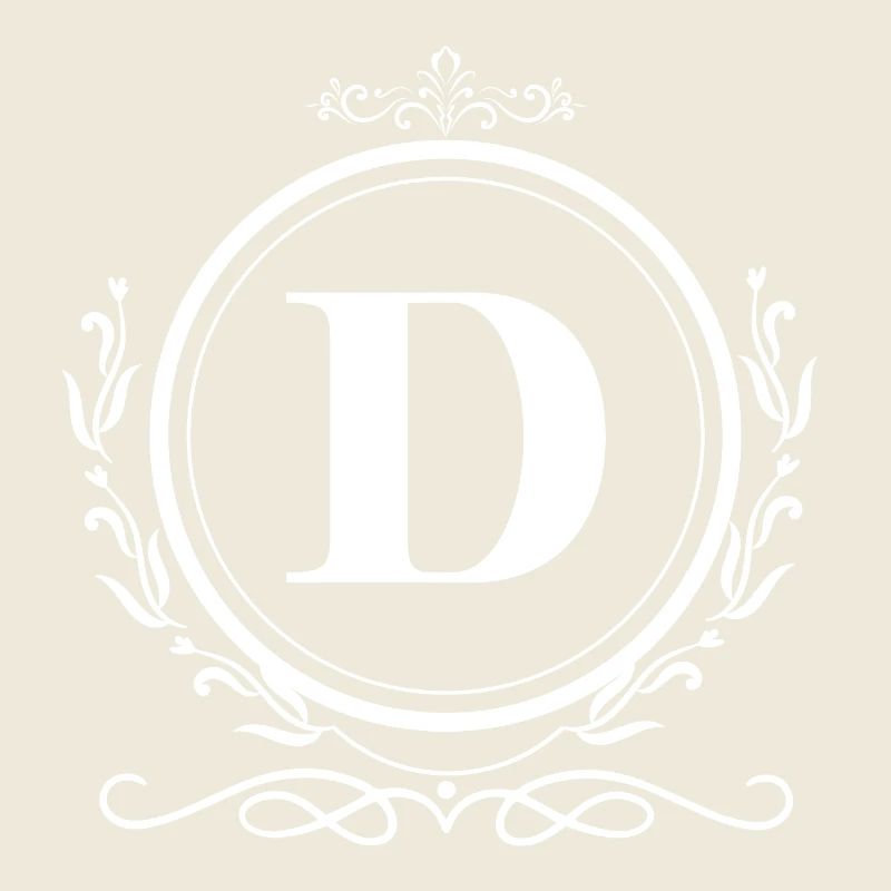 Letter D Decoration