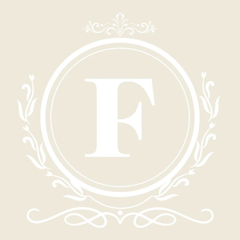 Letter F Decoration