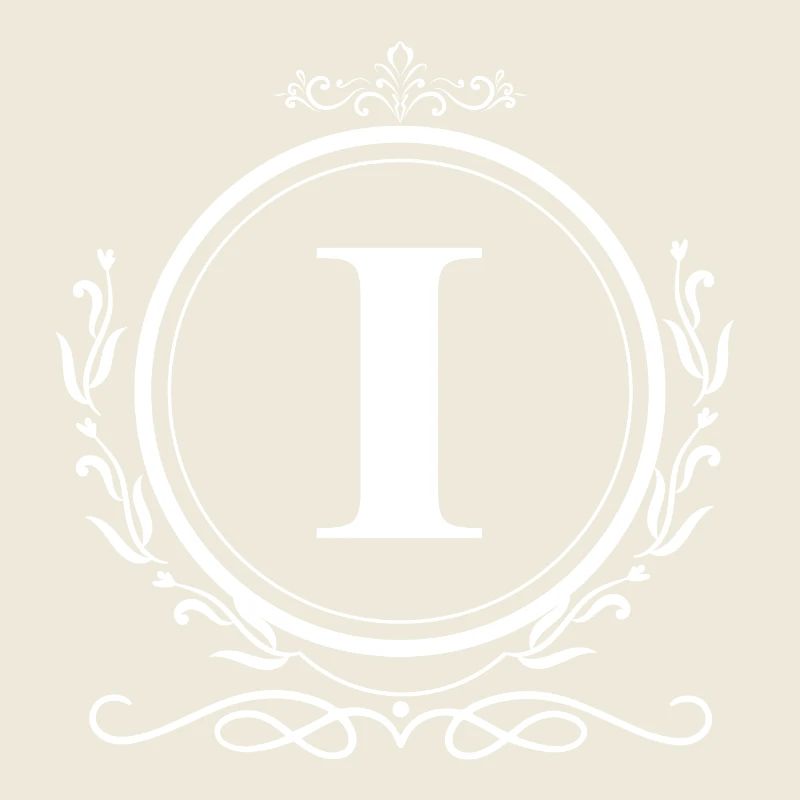 Letter I Decoration